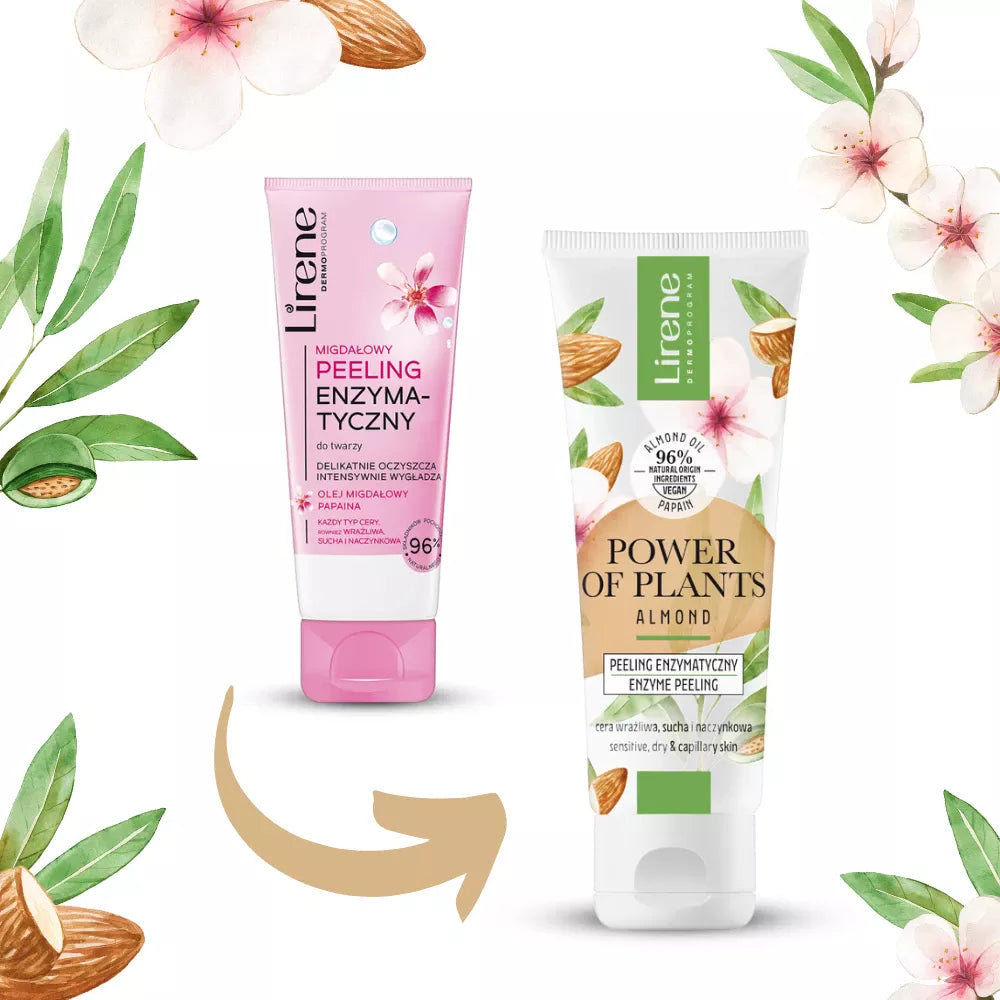 Power of Plants ALMOND Enzyme face peeling