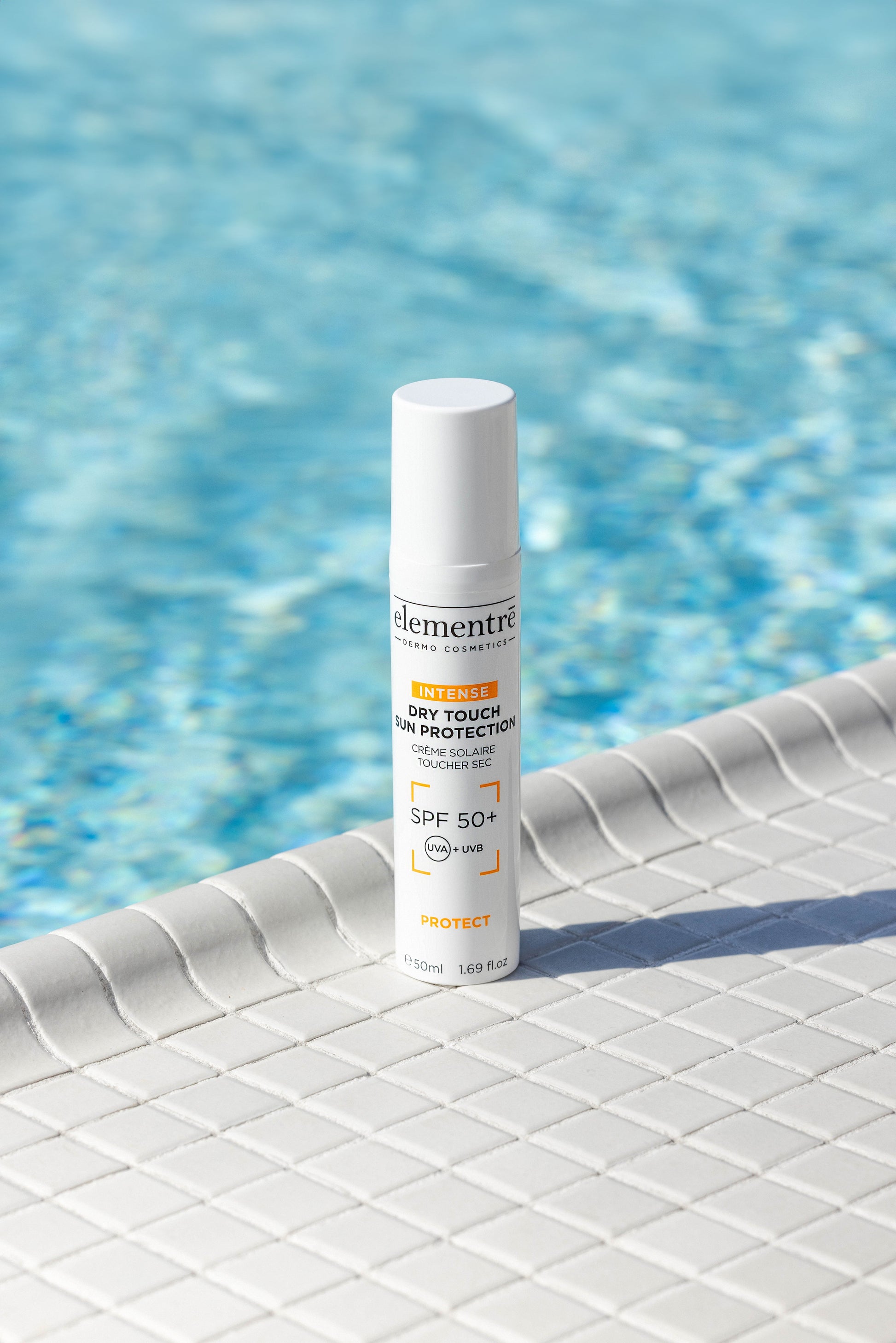 SPF 50+ Dry Touch Intense Sun Protection Cream elementrē dermo cosmetics