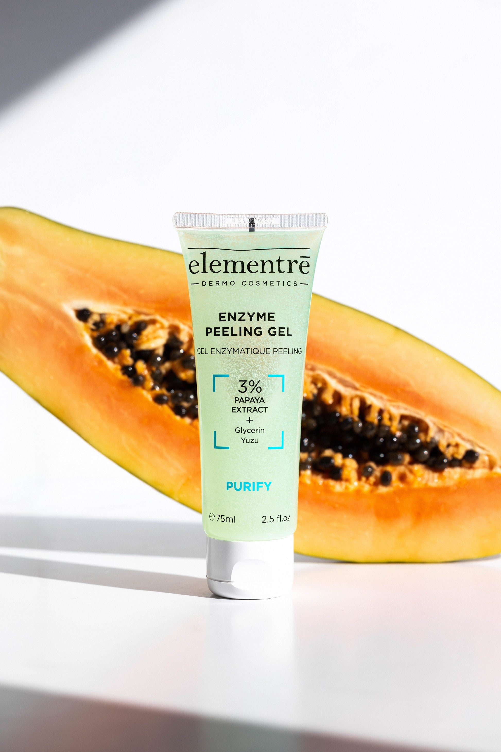 3% Papaya Enzyme Peeling Gel elementrē dermo cosmetics 1 - PREPARE