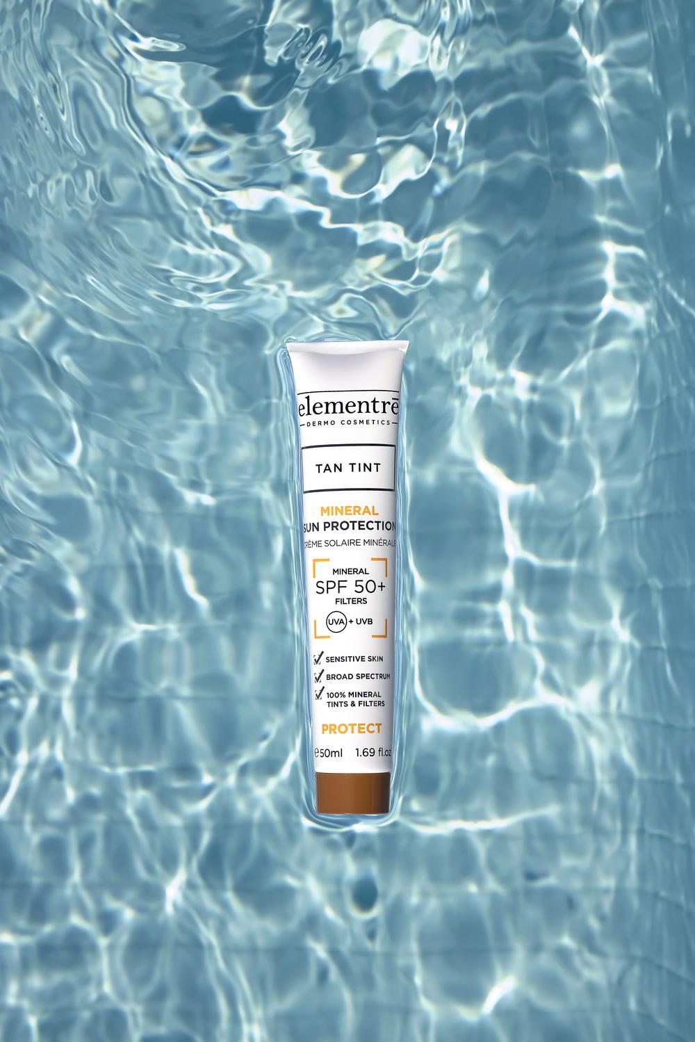 SPF 50+ Mineral Sun Protection - Tan Tint elementrē dermo cosmetics
