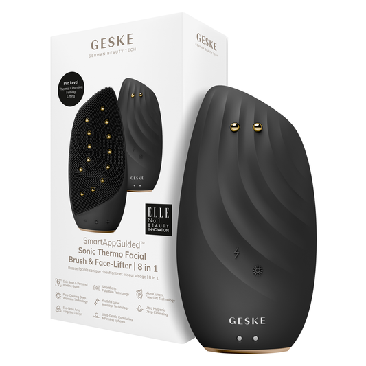 SmartAppGuided™ Sonic Thermo Facial Brush & Face-
Lifter | 8 in 1