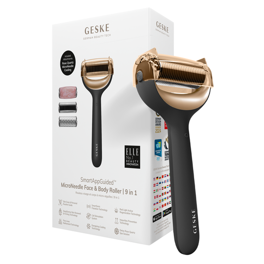 Geske Microneedle Face and Body Roller 9 in 1