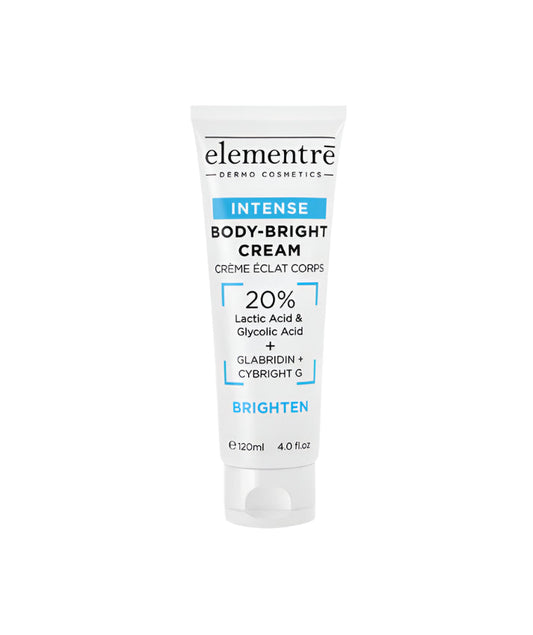 Intense Body-Bright Cream - 6% Lactic & Glycolic Acid elementrē dermo cosmetics BODY