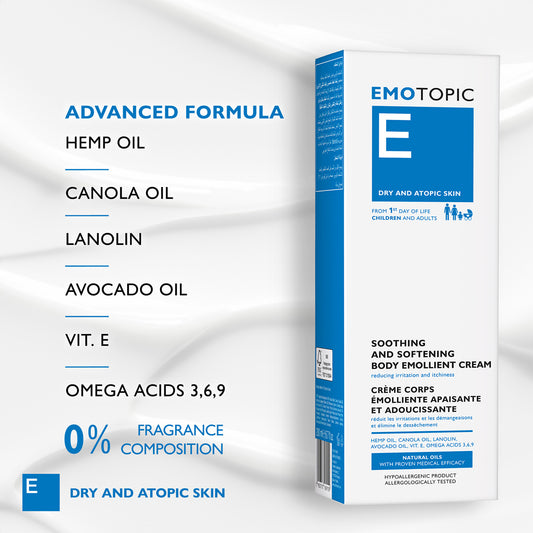 EMOTOPIC EMOLLIENT (SOOTHING & SOFTENING EMOLLIENT CREAM)