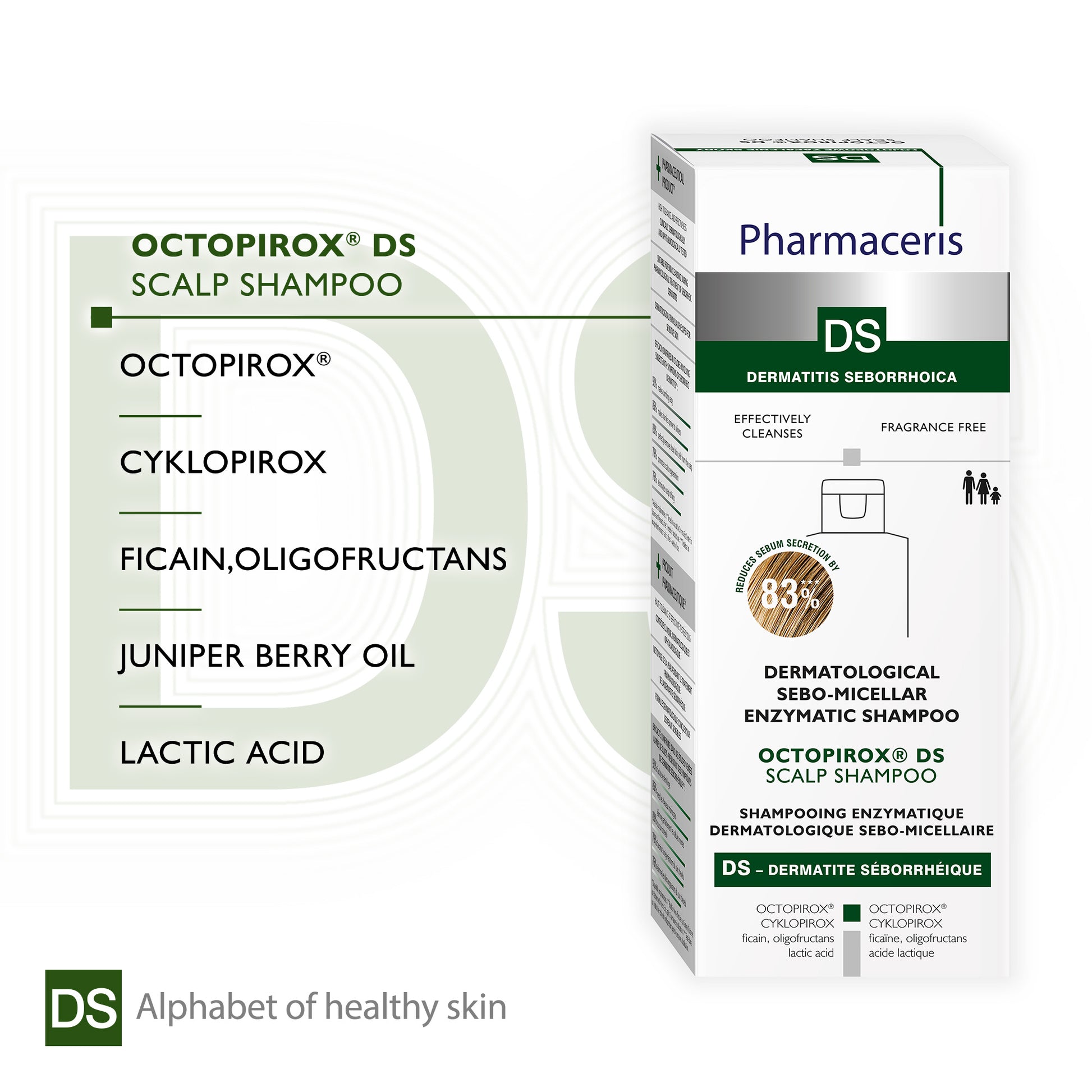 OCTOPIROX® DS SCALP SHAMPOO Pharmaceris Shampo
