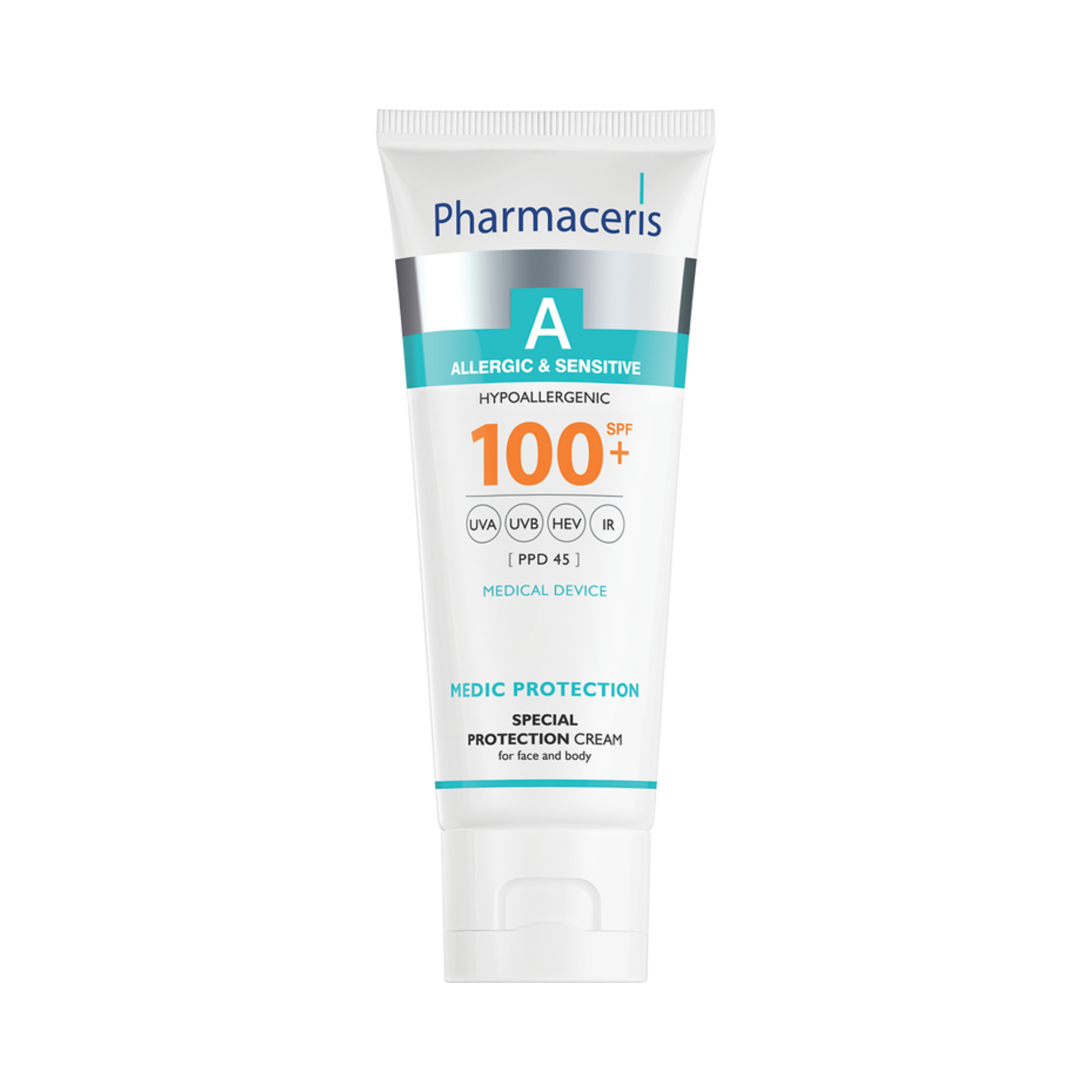 MEDIC PROTECTION SPF 100+ Pharmaceris Krem Dielli