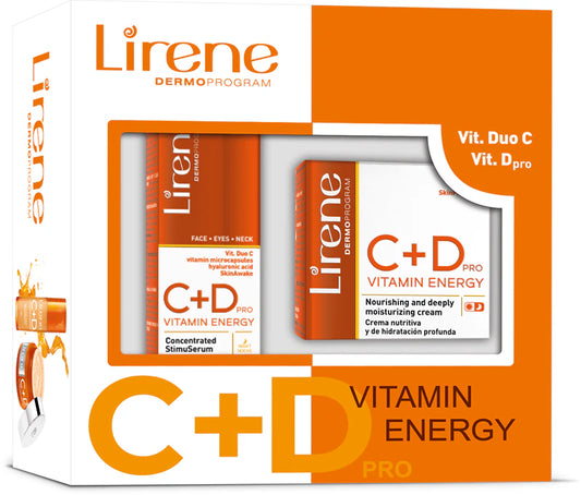 C+D PRO Vitamin Energy Set dhuratë Lirene