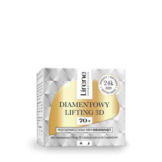 Diamond lifting 3D anti-wrinkle rebuilding cream 70+ day & night