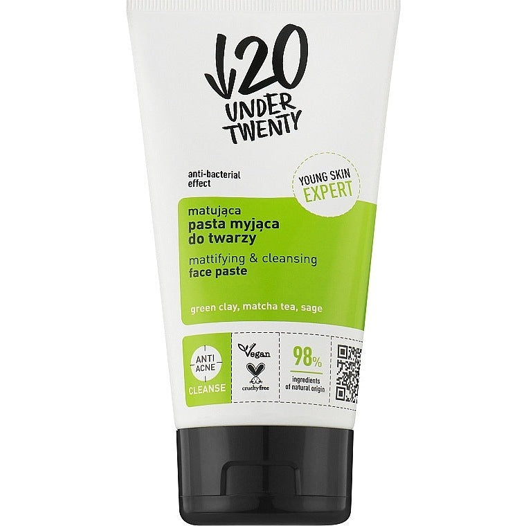 Under Twenty Mattifying Face Cleansing Paste