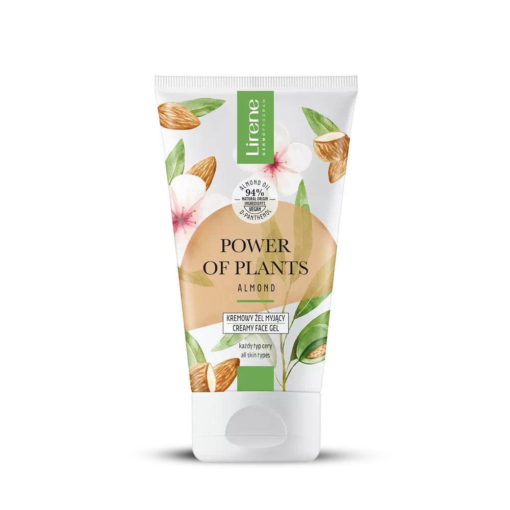 Power of Plants ALMOND Creamy face cleansing gel