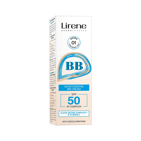 LIRENE BB moisturizing cream SPF50 30 ml Lirene Krem BB