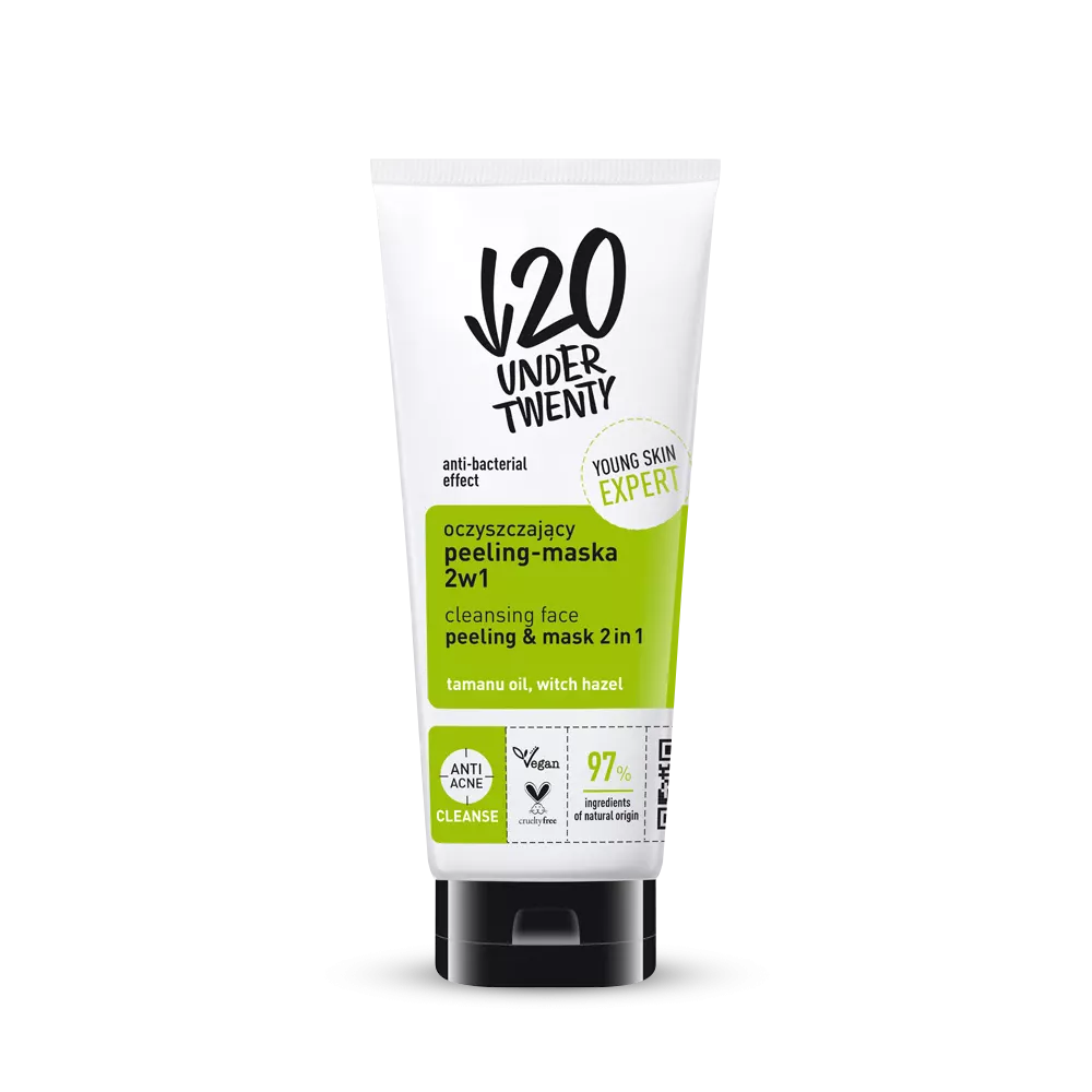 Under Twenty Cleansing peeling mask 2in1 100 ml