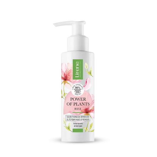 Power of Plants ROSE Oil to foam make-up remover - Amar Pharma