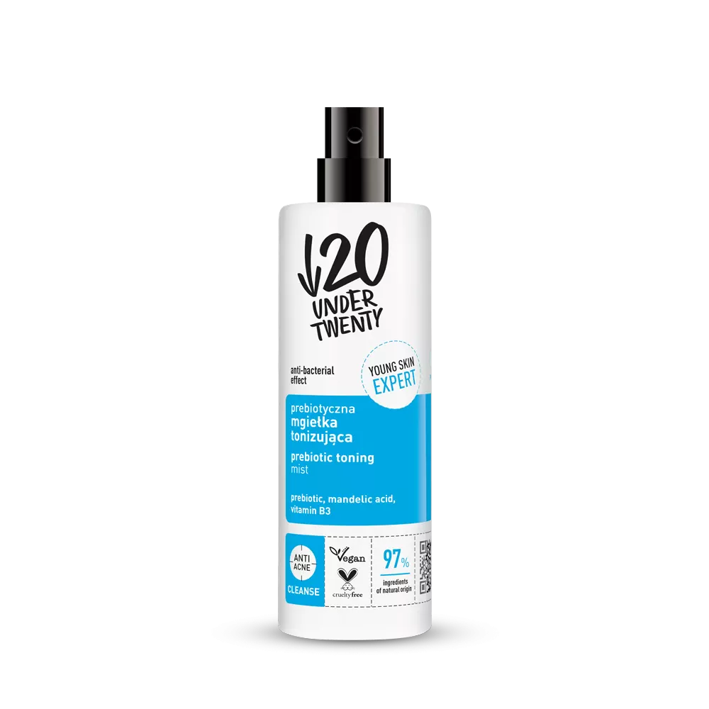 Under Twenty Prebiotic toning mist 200 ml