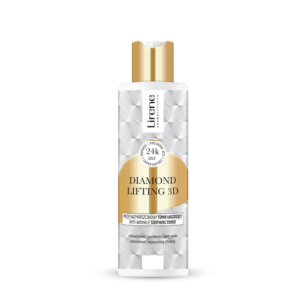 Diamond lifting 3D anti-wrinkle soothing toner