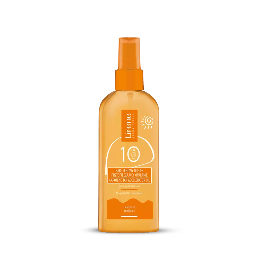 TANNING ACCELERATOR WITH CAROTENE OIL