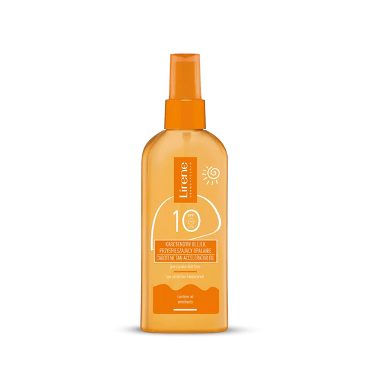 TANNING ACCELERATOR WITH CAROTENE OIL