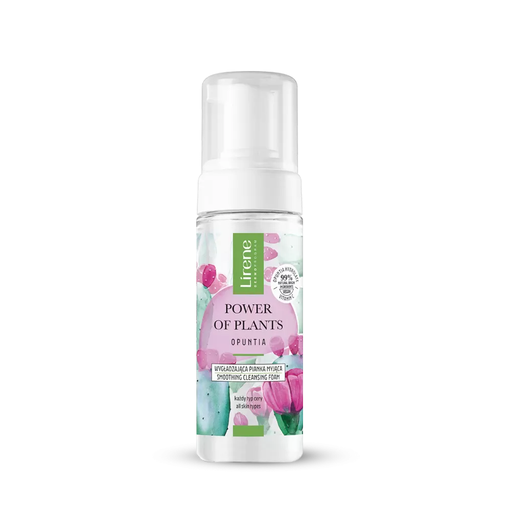 Power of Plants OPUNTIA Smoothing face cleansing foam - Amar Pharma