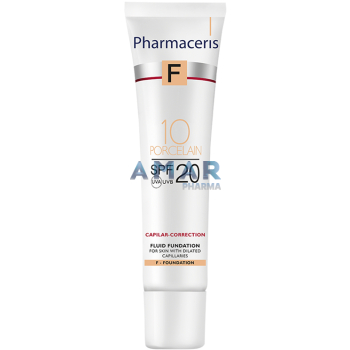 FLUID FOUNDATION SPF 20 CAPILAR-CORRECTION 10 PORCELAIN 30 ml