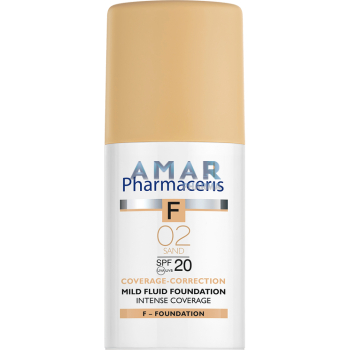 MILD FLUID FOUNDATION SPF 20 intense COVERAGE-CORRECTION 02 SAND 30 ml