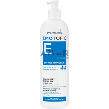 EMOTOPIC EMOLLIENT WASH GEL for daily body care 400 ml