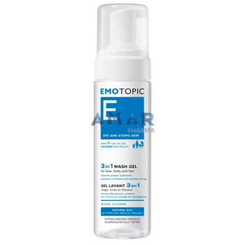 EMOTOPIC PHYSIOLOGICAL MOISTURIZING FOAM SHAMPOO 200 ml