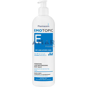 EMOTOPIC HYDRATING AND LIPID-REPLENISHING BODY BALM for daily care preventing dry skin and recurring dryness 400 ml