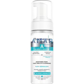 SOOTHING FOAM face and eye cleansing PURI-SENSILIUM 150 ml