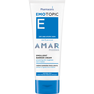 EMOTOPIC EMOLLIENT BARRIER CREAM for face and body, for hands, elbows, knees 75 ml