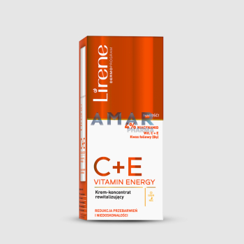 Lirene C+E VITAMIN ENERGY Revitalizing cream concentrate 40 ml