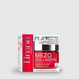 Lirene MEZO COLLAGÈNE Moisturising active smoothing day cream with SPF 10 mesoPEPTIDE 50 ml