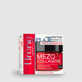 Lirene MEZO COLLAGÈNE Nourishing and smoothing night cream mesoPEPTIDE AVOCADO OIL 50 ml