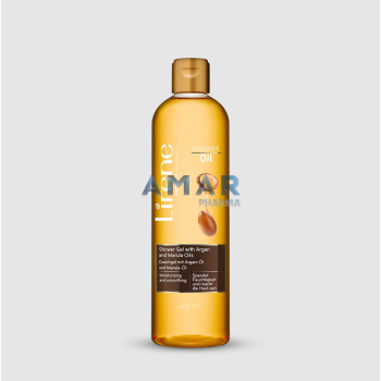 Lirene SHOWER OIL Shower gel with ARGAN AND MARULA OILS 400 ml