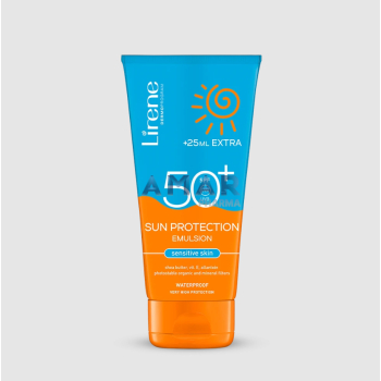 Lirene SUN Sun protection emulsion for sensitive skin SPF 50+ 175 ml