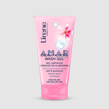 Lirene Creamy almond wash gel with D-Panthenol 150 ml