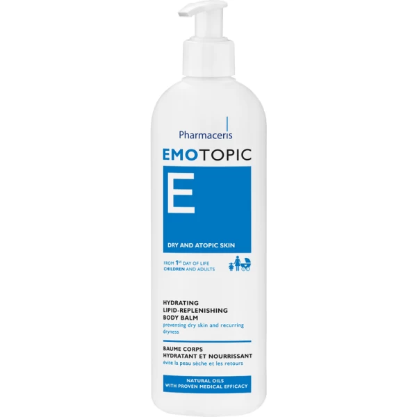 135 EMOTOPIC HYDRATING AND LIPID REPLENISHING BODY BALM for daily care preventing dry skin and recurring dryness 190 ml 1 <p></p> <ul style="list-style-type:square;"> <li>recommended by the Polish Pediatric Society from the 1st day of life</li> </ul>