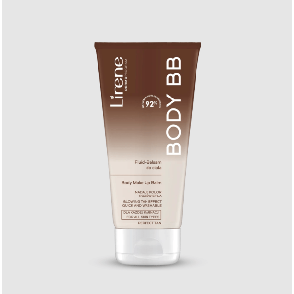 216 Lirene PERFECT TAN Body make up balm BODY BB 175 ml 1 <p style="margin-top:0px;margin-bottom:0px;font-family:'PT Sans', 'system-ui', '-apple-system', 'Segoe UI', Roboto, 'Helvetica Neue', Arial, 'Noto Sans', 'Liberation Sans', sans-serif, 'Apple Color Emoji', 'Segoe UI Emoji', 'Segoe UI Symbol', 'Noto Color Emoji';font-size:16px;background-color:#ffffff;">95% NATURAL ORIGIN INGREDIENTS</p> <p style="margin-top:0px;margin-bottom:0px;font-family:'PT Sans', 'system-ui', '-apple-system', 'Segoe UI', Roboto, 'Helvetica Neue', Arial, 'Noto Sans', 'Liberation Sans', sans-serif, 'Apple Color Emoji', 'Segoe UI Emoji', 'Segoe UI Symbol', 'Noto Color Emoji';font-size:16px;background-color:#ffffff;"></p> <p style="margin-top:0px;margin-bottom:0px;font-family:'PT Sans', 'system-ui', '-apple-system', 'Segoe UI', Roboto, 'Helvetica Neue', Arial, 'Noto Sans', 'Liberation Sans', sans-serif, 'Apple Color Emoji', 'Segoe UI Emoji', 'Segoe UI Symbol', 'Noto Color Emoji';font-size:16px;background-color:#ffffff;">GRADUAL TAN</p>