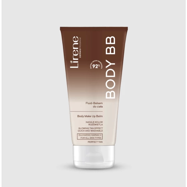 216 Lirene PERFECT TAN Body make up balm BODY BB 175 ml 1 <p style="margin-top:0px;margin-bottom:0px;font-family:'PT Sans', 'system-ui', '-apple-system', 'Segoe UI', Roboto, 'Helvetica Neue', Arial, 'Noto Sans', 'Liberation Sans', sans-serif, 'Apple Color Emoji', 'Segoe UI Emoji', 'Segoe UI Symbol', 'Noto Color Emoji';font-size:16px;background-color:#ffffff;">A light, pleasant to apply self-tanning cream-serum for a natural, sun-kissed skin effect at any time of the year. As early as after the first application, it gives a delicate golden shade to the complexion and evens out skin tone.</p> <p style="margin-top:0px;margin-bottom:0px;font-family:'PT Sans', 'system-ui', '-apple-system', 'Segoe UI', Roboto, 'Helvetica Neue', Arial, 'Noto Sans', 'Liberation Sans', sans-serif, 'Apple Color Emoji', 'Segoe UI Emoji', 'Segoe UI Symbol', 'Noto Color Emoji';font-size:16px;background-color:#ffffff;"></p> <p style="margin-top:0px;margin-bottom:0px;font-family:'PT Sans', 'system-ui', '-apple-system', 'Segoe UI', Roboto, 'Helvetica Neue', Arial, 'Noto Sans', 'Liberation Sans', sans-serif, 'Apple Color Emoji', 'Segoe UI Emoji', 'Segoe UI Symbol', 'Noto Color Emoji';font-size:16px;background-color:#ffffff;">GLOW SKIN EFFECT – the cream-serum gently illuminates the skin, giving it a natural glow.</p> <p style="margin-top:0px;margin-bottom:0px;font-family:'PT Sans', 'system-ui', '-apple-system', 'Segoe UI', Roboto, 'Helvetica Neue', Arial, 'Noto Sans', 'Liberation Sans', sans-serif, 'Apple Color Emoji', 'Segoe UI Emoji', 'Segoe UI Symbol', 'Noto Color Emoji';font-size:16px;background-color:#ffffff;">2IN1 – the functions of a self-tanner and a skincare serum combined! </p>