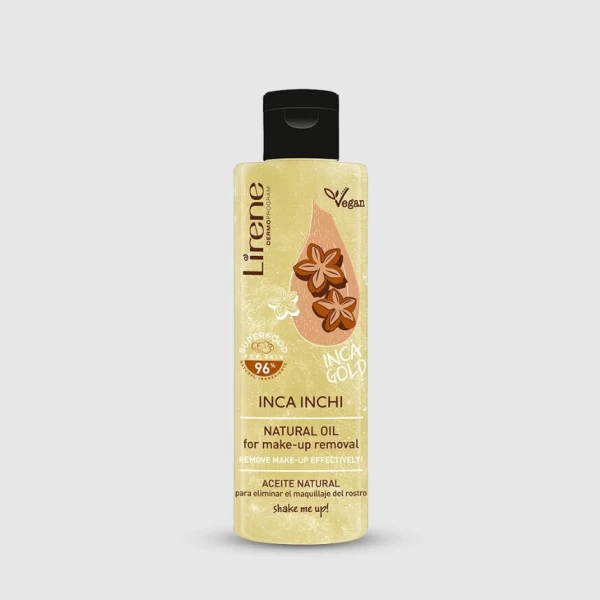 246 Lirene SUPERFOOD Natural oil for makeup removal INCA INCHI 100 ml 1 <p>Creamy almond wash gel contains a soothing bio-formula which cleanses the skin gently yet effectively, removing make-up and all kinds of impurities.</p>