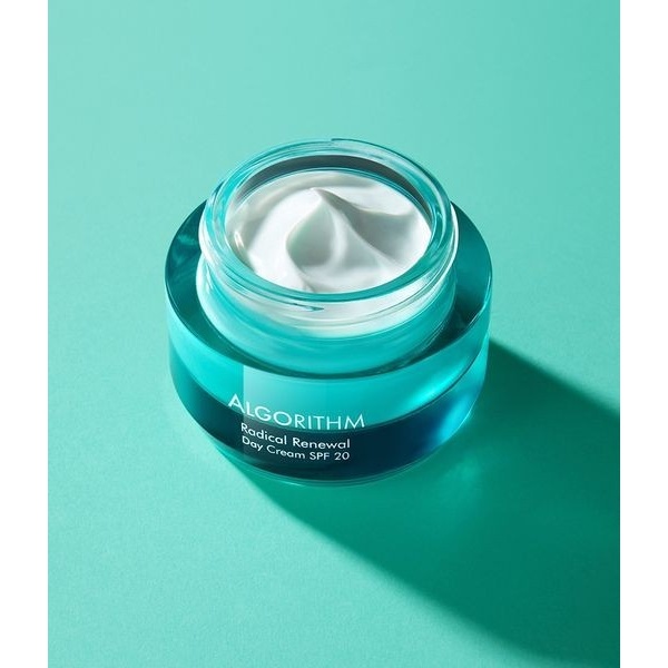 274 Dr Irena Eris Algorithm Radical Renewal Day Cream SPF 20 50 ml 1 <p>The Algorithm to dramatic rejuvenation – reproduction of skin support fibers in terms of quantity and quality.</p> <p>The cream is based on the breakthrough Reproductive Cell TechnologyTM responsible for the renewal of elastin and collagen fibers in terms of quantity and quality, which results in a dramatic improvement in properties of skin.</p>