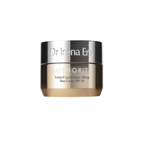 280 Dr Irena Eris Authority Instant Luminous Lifting Day Cream SPF 20 50 ml 1 <p>An exceptional skin care product which smoothens and visibly rejuvenates the skin right from the first use, making it immediately luminous. The innovative gold peptide enriched with our Trihydro Activator, which activates transport mechanisms in mitochondrial membranes, stimulates the production of collagen and elastin, instantly smoothing the skin and making any lines and wrinkles less visible [57%*].</p>