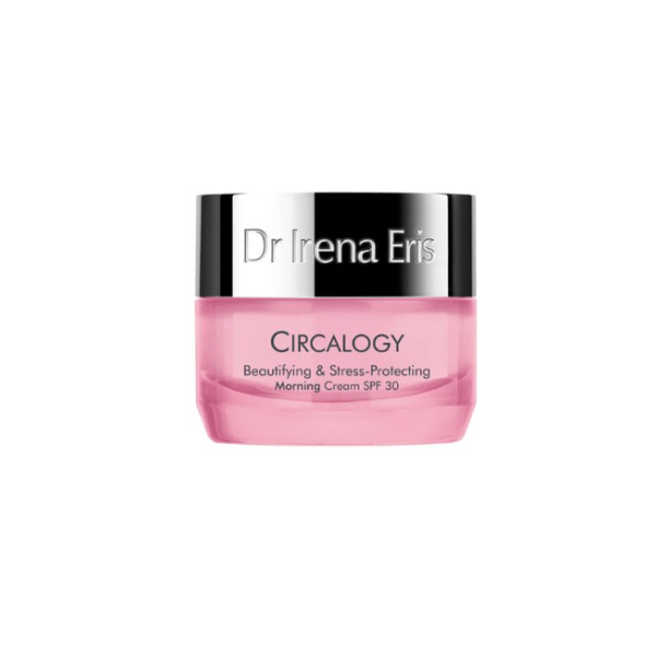 284 Dr Irena Eris Circalogy Beautifying Stress Protecting Morning Cream SPF 30 50 ml 1 <p>The cream moisturises young skin, highlighting its natural beauty and preventing it from ageing. The Bio-Chronocell complex neutralises the stress-inducing effect of blue light, restoring the normal functioning of the biological clock of skin cells*. It restarts natural, endogenous protection and regulation processes that occur in the skin during the day, which visibly improves skin condition. Through the activation of aquaporins (water channels), the skin is optimally hydrated and nourished. Yuzu plant extract, combined with citrus flavonoids, delicately brightens the skin and shea butter leaves it silky smooth.</p>