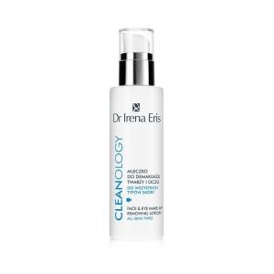 289 Dr Irena Eris Cleanology Face And Eye Make Up Removing Milk For All Skin Types 200 ml 1 <p>It extremely gently removes makeup and other impurities from the face and eye area. The unique oil fraction of the golden algae, olive wax with its low molecular weight and bio compatible cocoa butter contained in the milk have nourishing and moisturizing properties.</p>