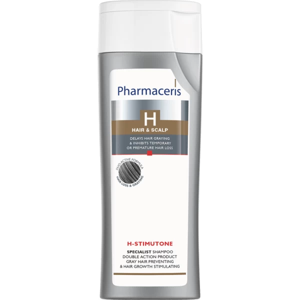 76 SPECIALIST GRAY HAIR PREVENTING HAIR GROWTH STIMULATING SHAMPOO 1 <p></p> <ul style="list-style-type:square;"> <li>79% makes hair less prone to graying</li> <li>50% grey hair becomes less visible</li> <li>high tolerance and efficacy</li> <li>dermatologically tested</li> </ul>