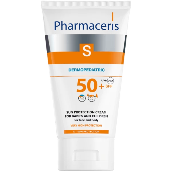 79 SUN PROTECTION FACE AND BODY CREAM SPF 50 for babies and children 125 ml 1 <ul style="list-style-type:square;"> <li>100% prevents the enlagement of patches</li> <li>70% level of repigmentation</li> <li>high tolerance and efficacy</li> <li>dermatologically tested</li> </ul>