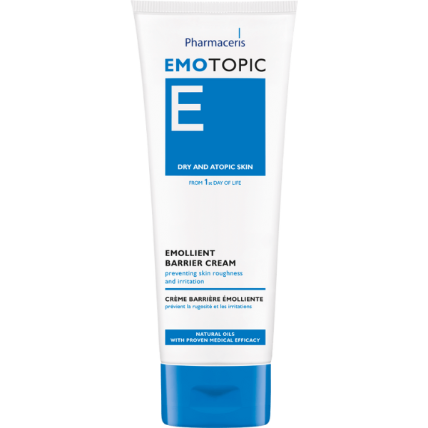 87 EMOTOPIC EMOLLIENT BARRIER CREAM for face and body for hands elbows knees 75 ml 1 <ul style="list-style-type:square;"> <li>recommended by the Polish Pediatric Society from the 1st day of life</li> </ul>