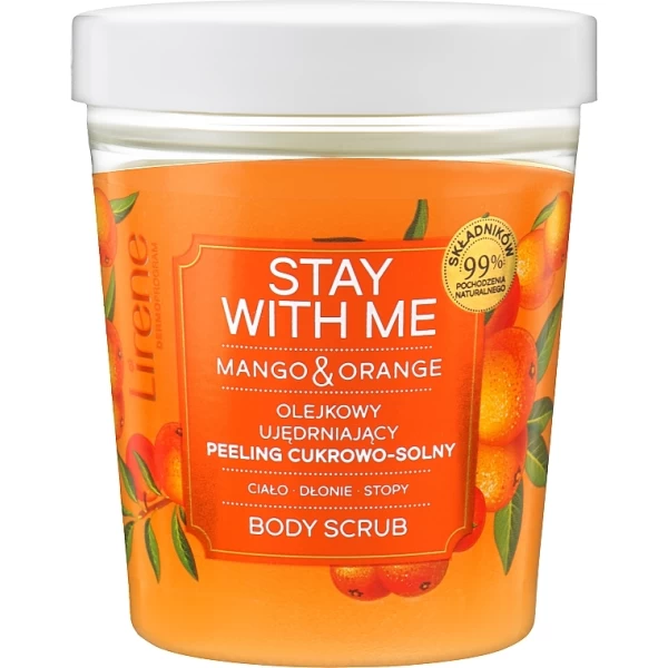 bth3svxawpvf SWEET HARMONY - Body Scrub by Lirene. Scrub for the body, hands and feet. It is vegan and contains 99% ingredients of natural origin, including almond oil, caffeine and shea butter. Sugar crystals gently remove dead skin cells, deeply cleanse and smooth the skin. After application, the skin is silky soft and smooth, nourished and moisturized, as well as regenerated, firmed and more elastic. The peeling has a distinctive note of caramel and vanilla. The cosmetic is available in a 200 g package.