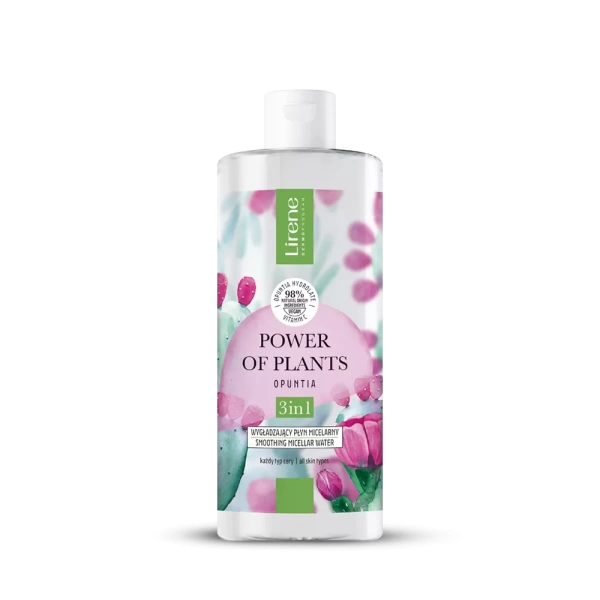 o3 FEEL THE POWER OF PLANTS! Experts from the Lirene Scientific Laboratory have created the Power of Plants cosmetics line, combining the power of nature, enclosed in extracts, essences and vegetable oils, with the latest scientific achievements. Perfect cream for skin needs 50 +, visibly smoothes and improves its firmness. The skin becomes elastic, better nourished and moisturized.