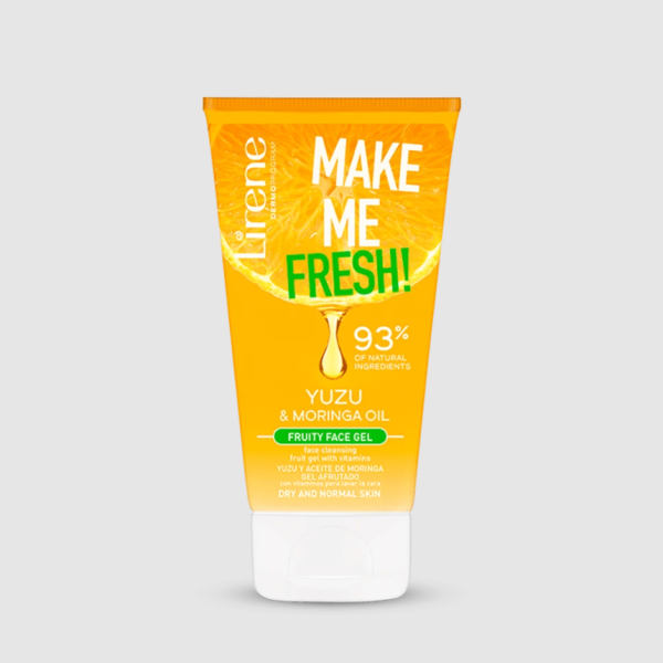 200 Lirene MAKE ME FRESH Fruit gel with vitamins for face washing YUZU MORINGA OIL 150 ml 1 <p>Xhel pastron plotësisht lëkurën nga papastërtitë, duke e bërë atë të lëmuar prej kadifeje.</p> <p>Përmban ekstrakt yuzu dhe vaj moringa, të cilët ushqejnë thellësisht dhe hidratojnë. Lëkura rifiton menjëherë shkëlqimin e saj natyral dhe të shëndetshëm.</p> <p>Rekomandohet për të gjitha llojet e lëkurës, veçanërisht për lëkurën e thatë dhe normale.</p>