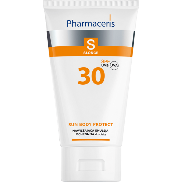 77 PROTECTIVE MOISTURISING BODY LOTION SPF 30 1 Një sistem filtrash specialë multispektrum, mbrojtës e hidratues për trup, për lëkurat delikate. Ushqen, rigjeneron, qetëson irritimet dhe i përmirëson elasticitetin lëkurës. Emulsioni përthithet menjëherë dhe nuk ngjit.